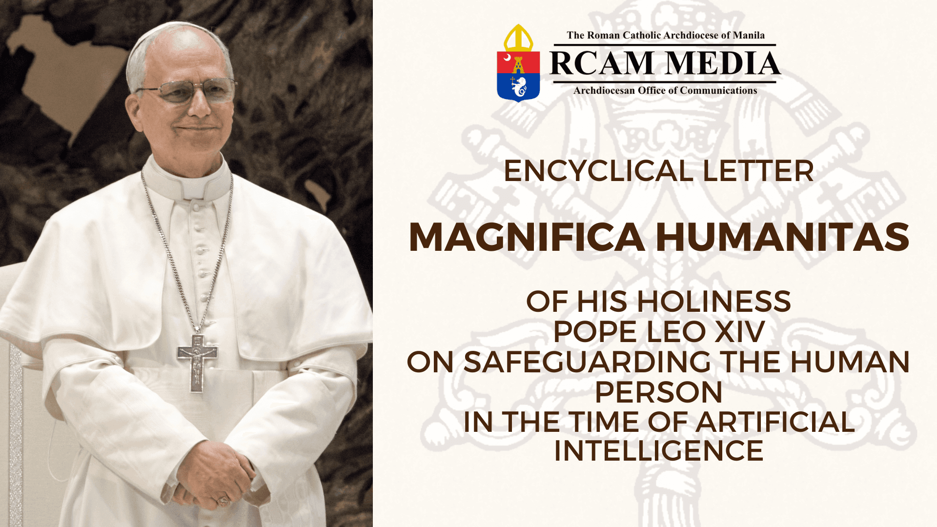 A pope's letter on AI gets read in The Atlantic the same week