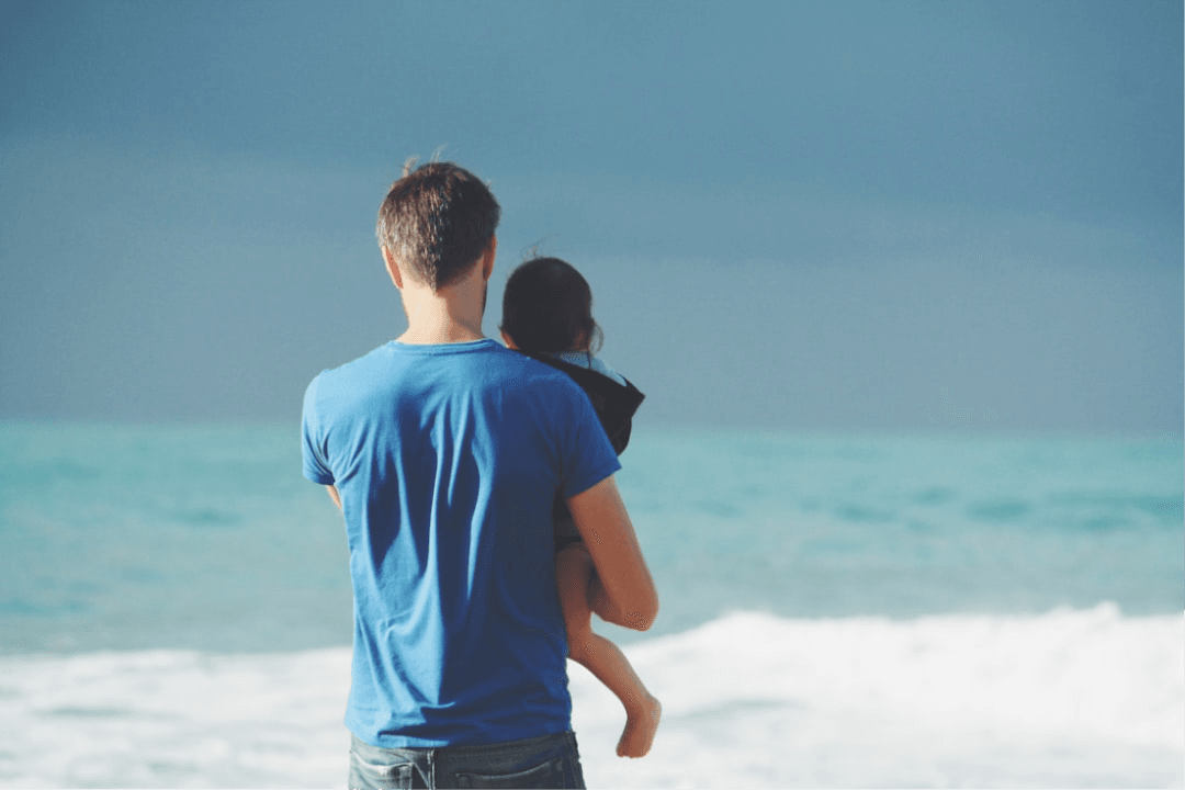 A father's brain rebuilds itself around his newborn in nine weeks